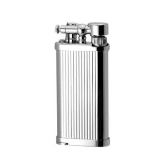 Corona Old Boy Lighter - Chrome Stripes - Click Image to Close